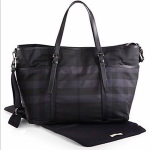 Gently Used Burberry Diaper Bag